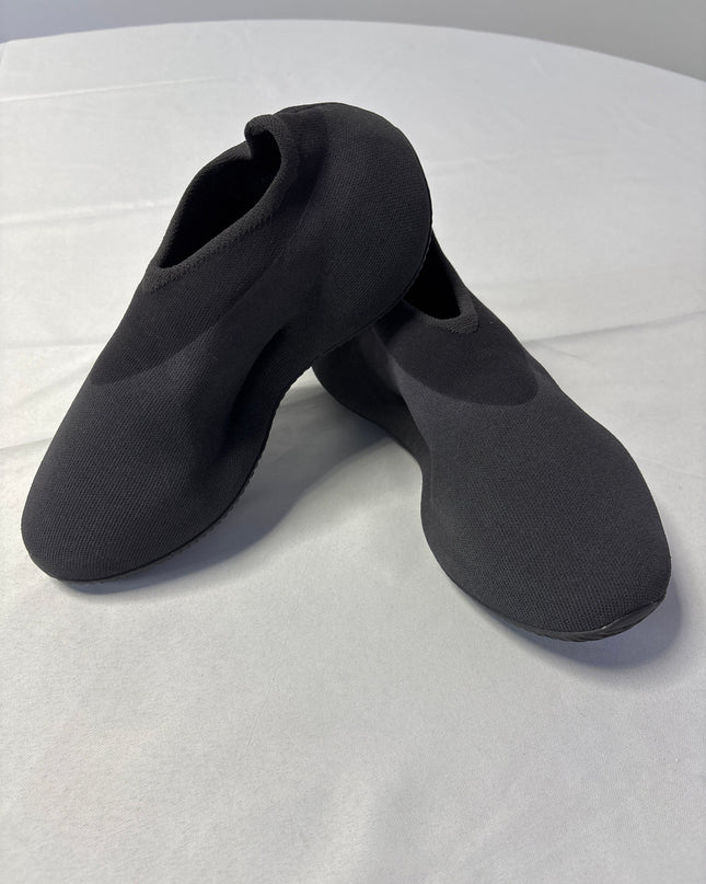 Adidas Black Knit Yeezy Slip-On Shoes