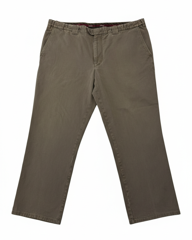 Meyer Brown Stretch Chino Pants