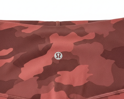 Lululemon High-Rise Camo Cropped Leggings