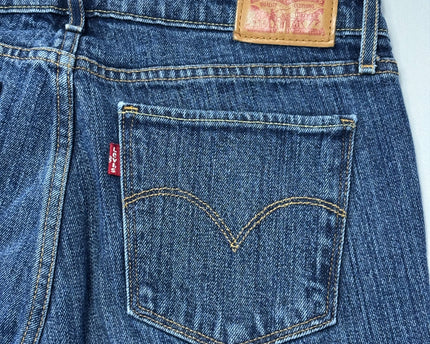 Levi's 711 Skinny Fit Blue Jeans