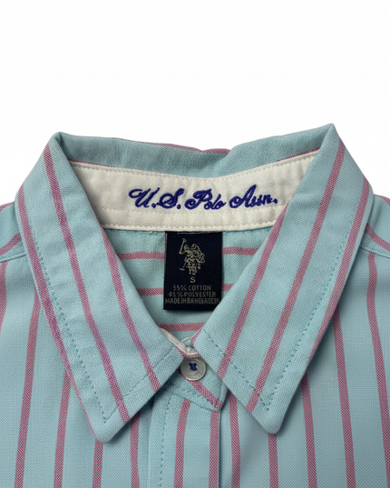 U.S. Polo Assn. Striped Button-Down Long Sleeve Shirt