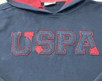 U.S. Polo Assn. Navy Blue USPA Logo Hoodie
