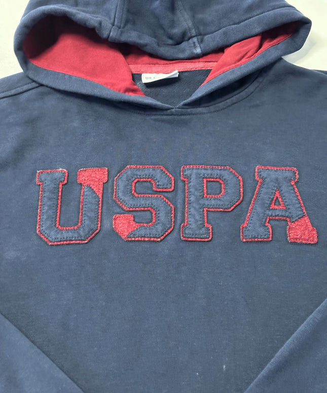 U.S. Polo Assn. Navy Blue USPA Logo Hoodie