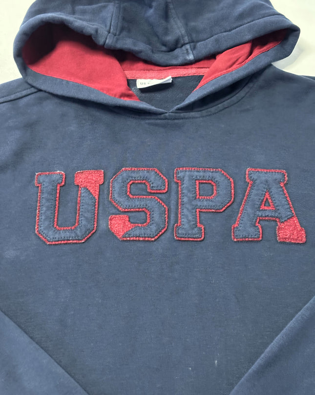 U.S. Polo Assn. Navy Blue USPA Logo Hoodie