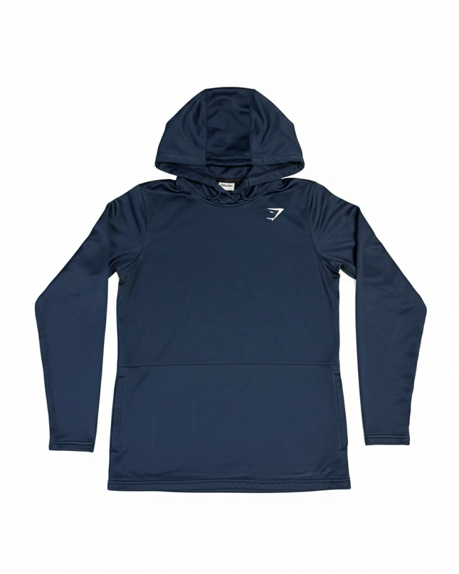 Gymshark Navy Blue Slim Fit Training Hoodie