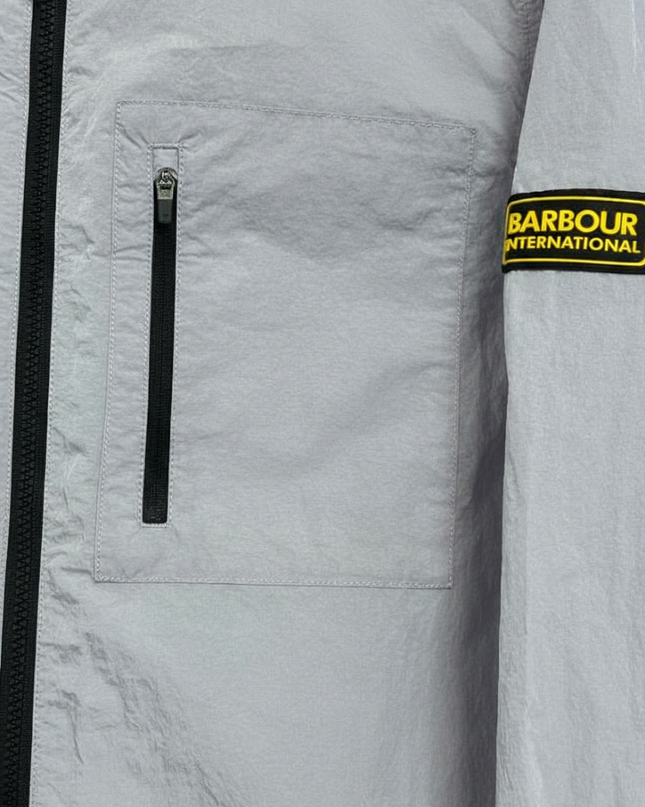 Barbour International Putty Zip-Up Lightweight Over-shirt Jacket | With Tags