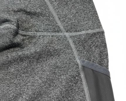 Gymshark Heathered Mesh Panel High-Rise Performance Leggings