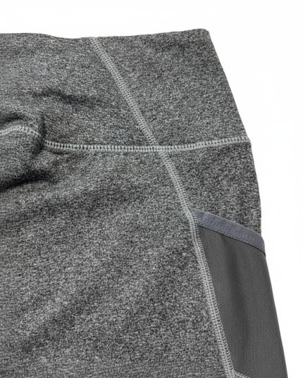 Gymshark Heathered Mesh Panel High-Rise Performance Leggings