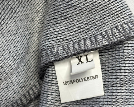 Grey Minimalist Oversized Mid-Length Coat