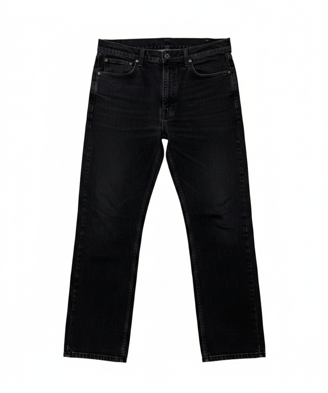 Levi's Black Straight Leg Denim Jeans