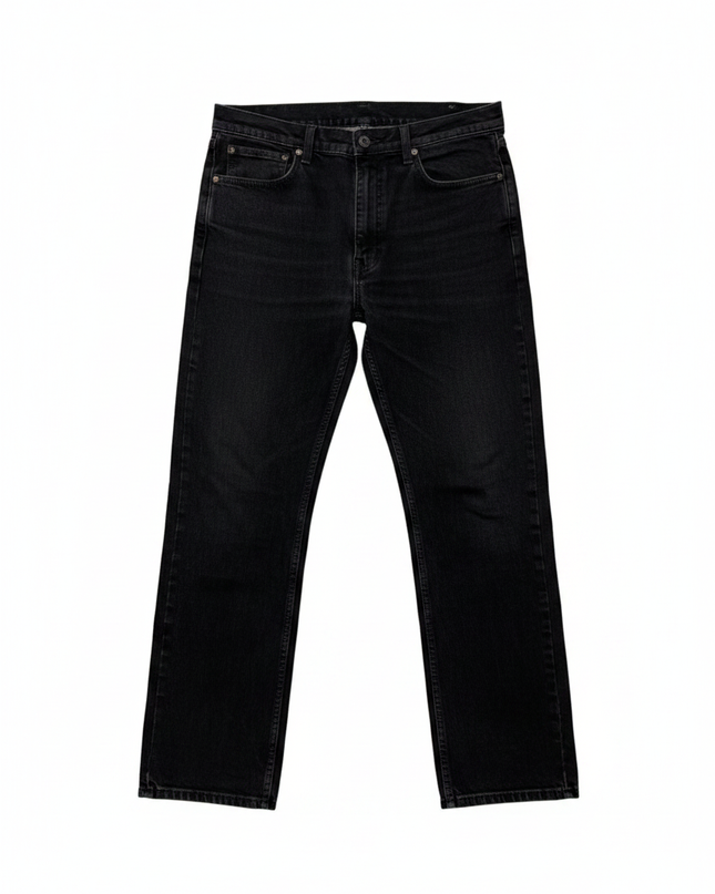Levi's Black Straight Leg Denim Jeans