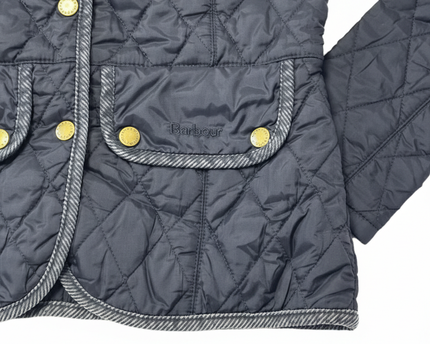 Barbour Navy Blue Quilted Heritage Jacket