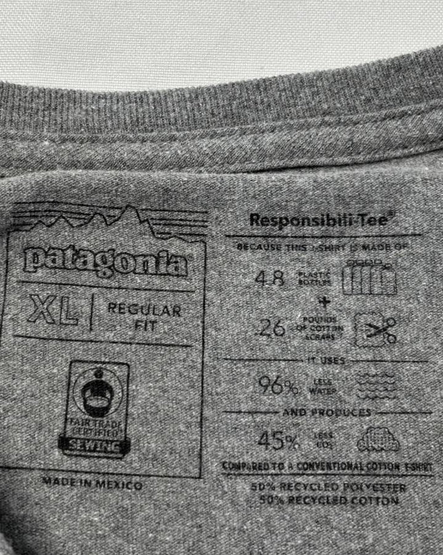 Patagonia Long Sleeve Responsibili Mountain Graphic T-Shirt