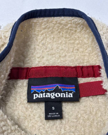 Patagonia Beige Los Gatos Quarter-Zip Fleece Sweatshirt