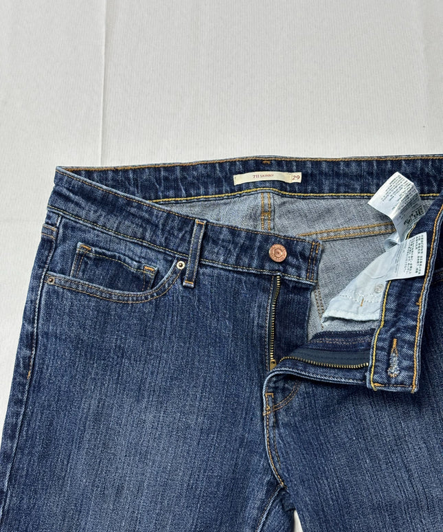 Levi's 711 Skinny Fit Blue Jeans