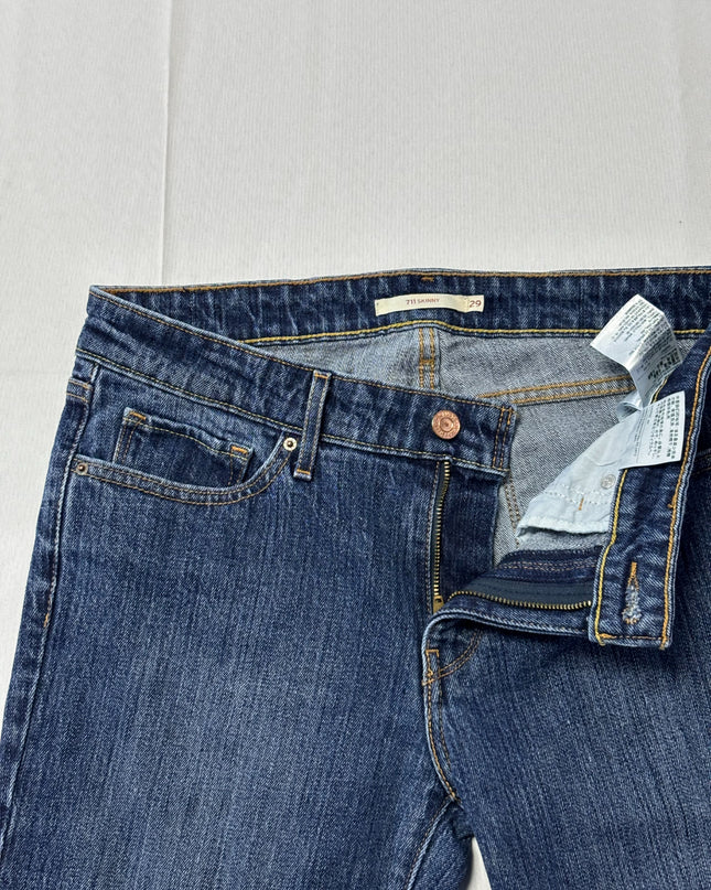 Levi's 711 Skinny Fit Blue Jeans
