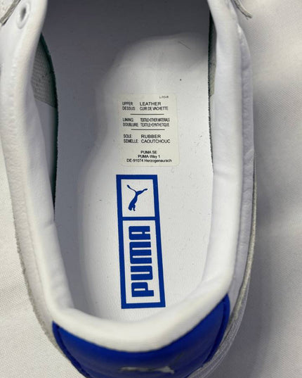 Puma White Mayze Classic Platform Sneakers