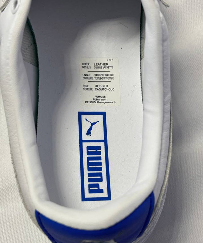 Puma White Mayze Classic Platform Sneakers
