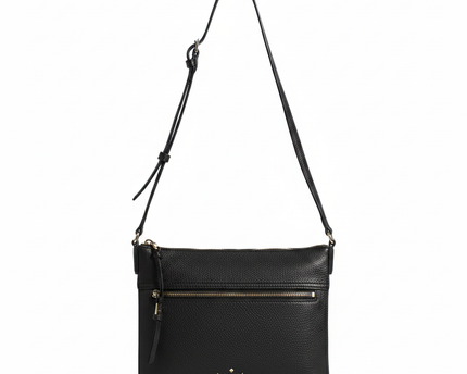 Kate Spade Black Pebbled Leather Crossbody Bag