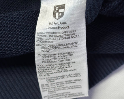 U.S. Polo Assn. Navy Blue USPA Logo Hoodie