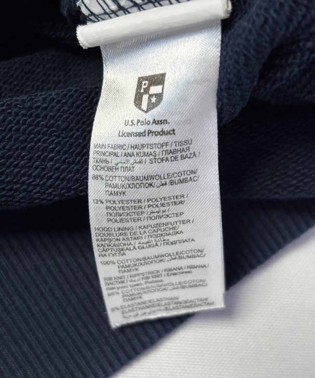 U.S. Polo Assn. Navy Blue USPA Logo Hoodie
