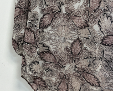 Wallis Multi-color Paisley Print V-Neck Blouse