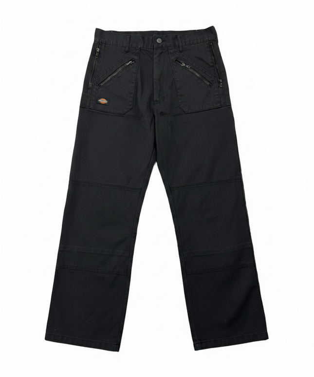 Dickies Black Double Knee Cargo Work Pants