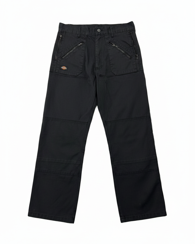 Dickies Black Double Knee Cargo Work Pants