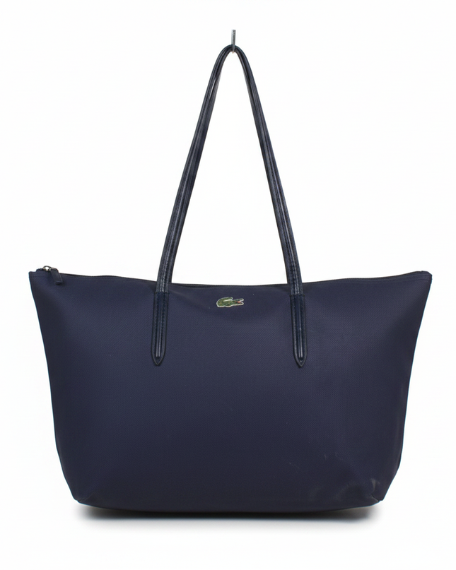 Lacoste Navy Blue L.12.12 Large Tote Bag