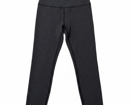 Lululemon Charcoal Herringbone High-Rise Leggings