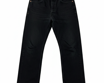 Levi's Men's Black Straight Leg Classic Denim Jeans