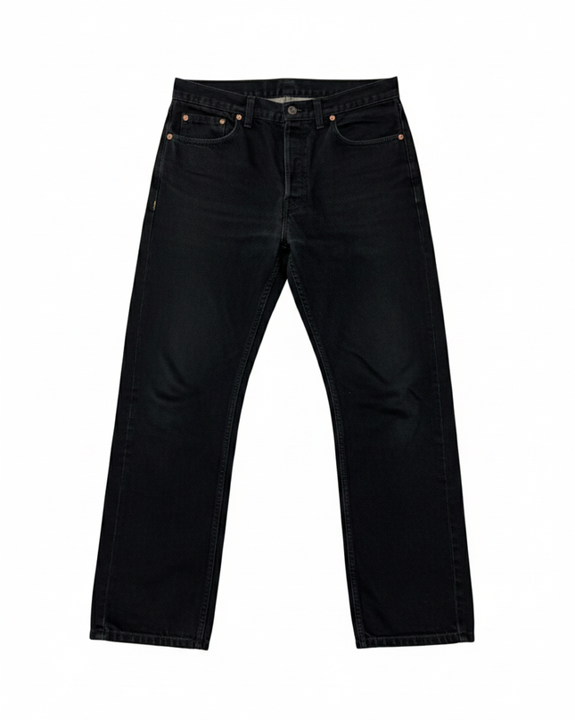 Levi's Men's Black Straight Leg Classic Denim Jeans