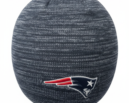 New Era NFL New England Patriots Navy Blue Sideline Beanie