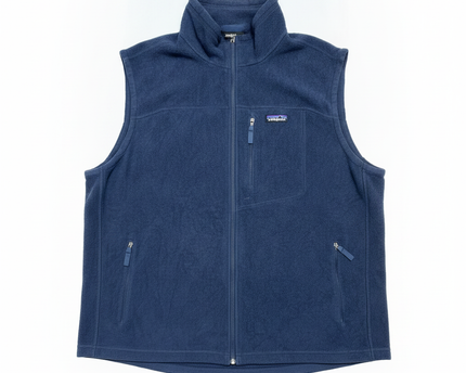Patagonia Navy Blue Fleece Synchilla Vest