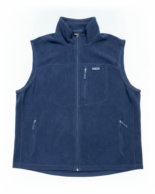 Patagonia Navy Blue Fleece Synchilla Vest
