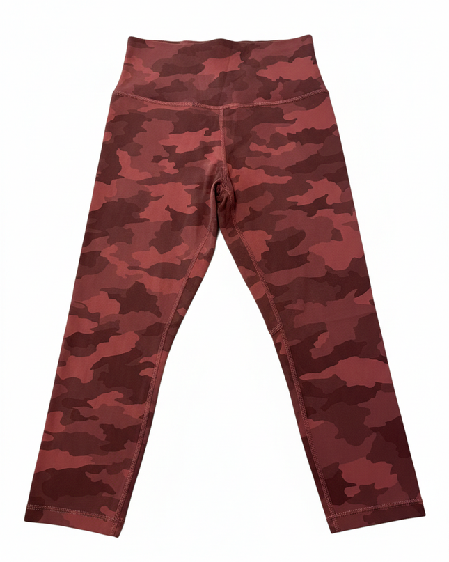Lululemon High-Rise Camo Cropped Leggings