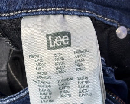 Lee Dark Blue Skinny Fit Stretch Jeans