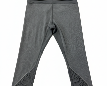 Lululemon Grey Ruched Crop Leggings
