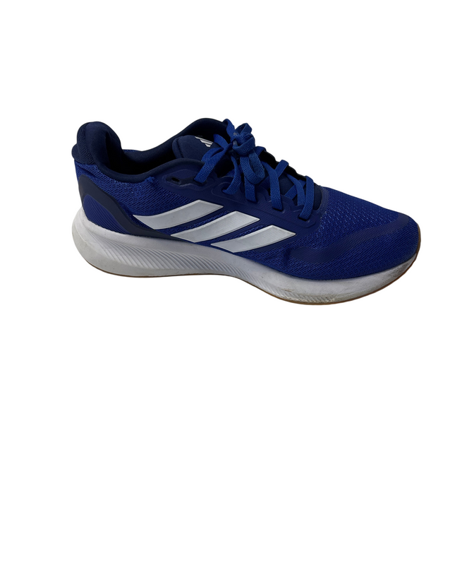 Adidas Blue Cloudfoam Three Stripes Running Sneakers