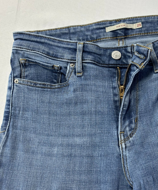 Levi's 712 Slim Blue Jeans