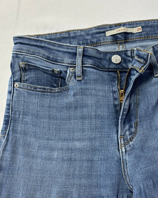 Levi's 712 Slim Blue Jeans