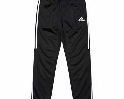 adidas Black 3-Stripe Athletic Track Pants