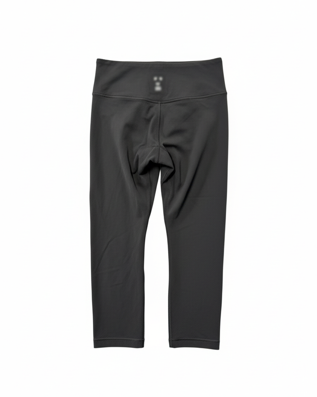 Lululemon Charcoal Crop Yoga Leggings