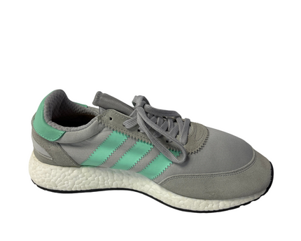 Adidas Grey Three Stripes Boost Sneakers