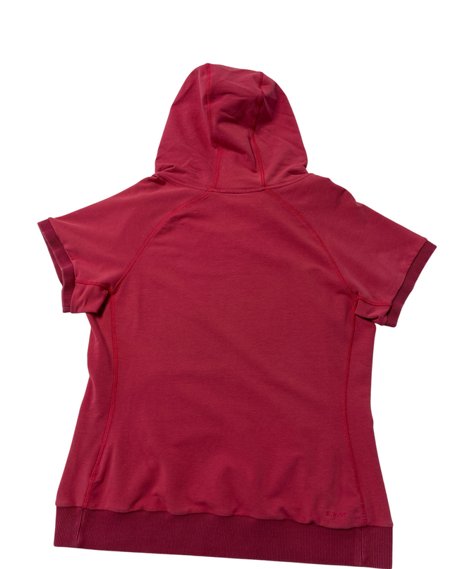 Nike Pink Dri-FIT Short Sleeve Hoodie