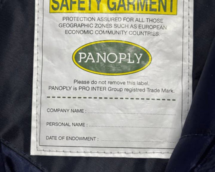 Panoply Navy Blue Heavyweight Technical Parka Jacket
