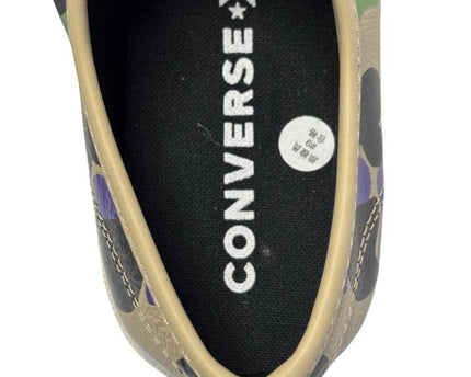 Converse Jack Purcell Multicolor Camo Heart Print Leather Sneakers