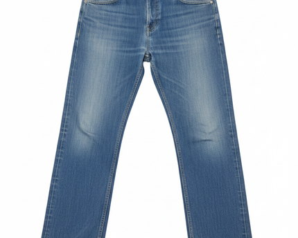Levi's 504 Straight Fit Blue Denim Jeans