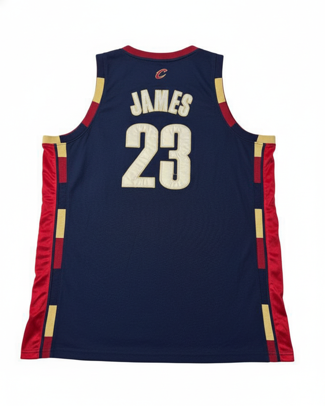 Vintage Adidas NBA Cleveland Cavaliers LeBron James #23 Stitched Jersey
