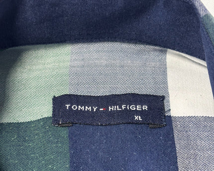 Tommy Hilfiger Green/Navy Blue Check Shirt